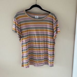 Size: medium RVCA striped tee